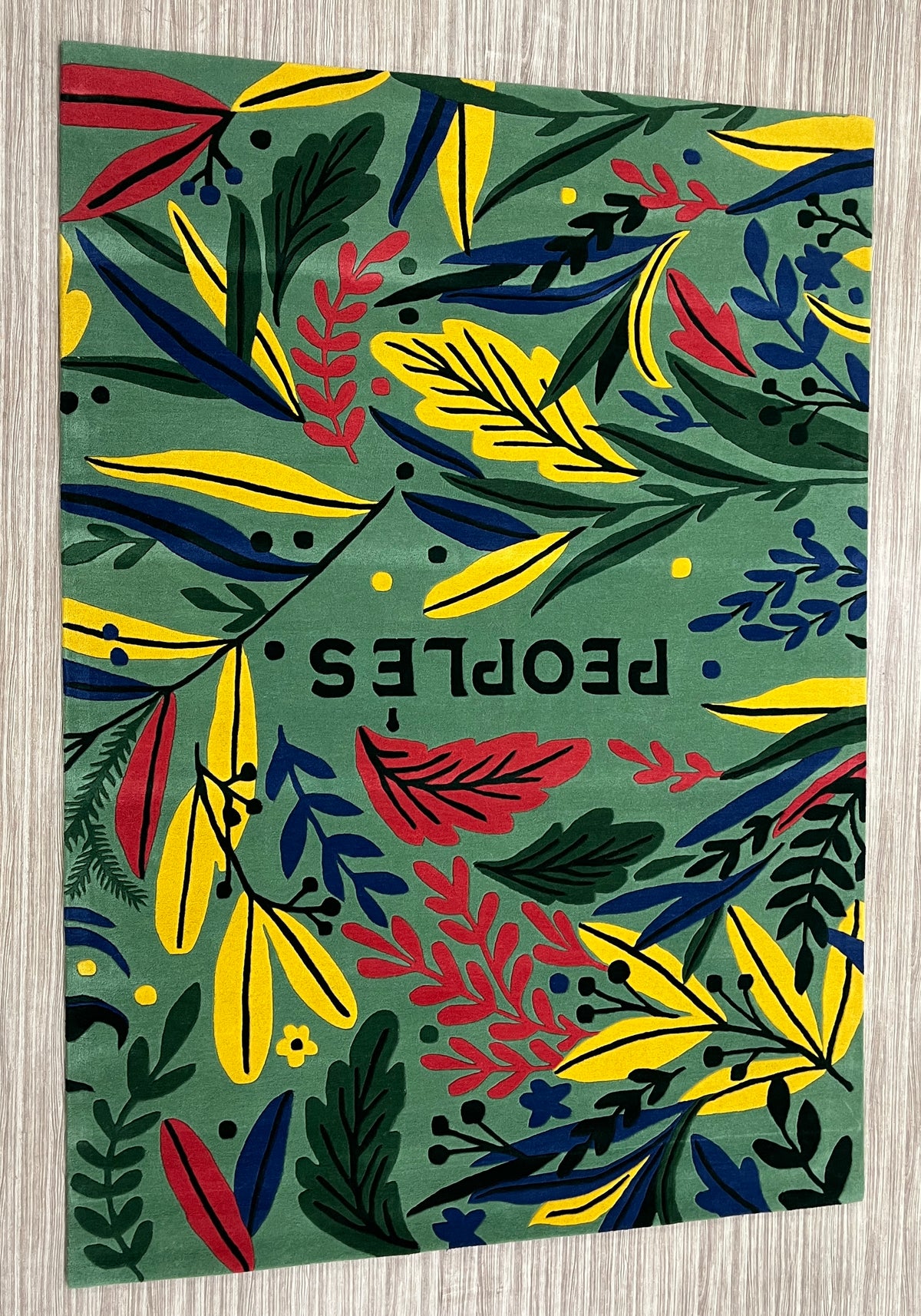 Botanical Expression – Handgetufteter Teppich