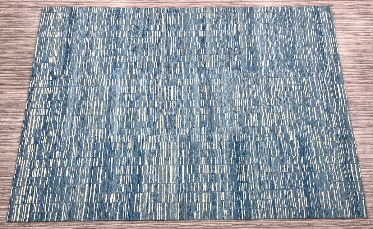 Coastal Rhythm – Handgeknüpfter Teppich