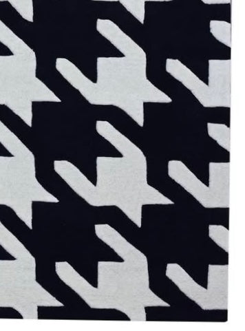 Grand Houndstooth – Teppich mit Hahnentrittmuster