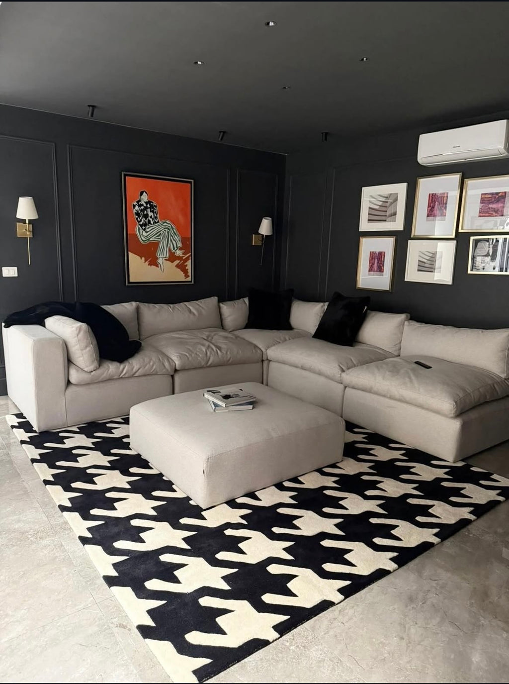 Grand Houndstooth – Houndstooth rug