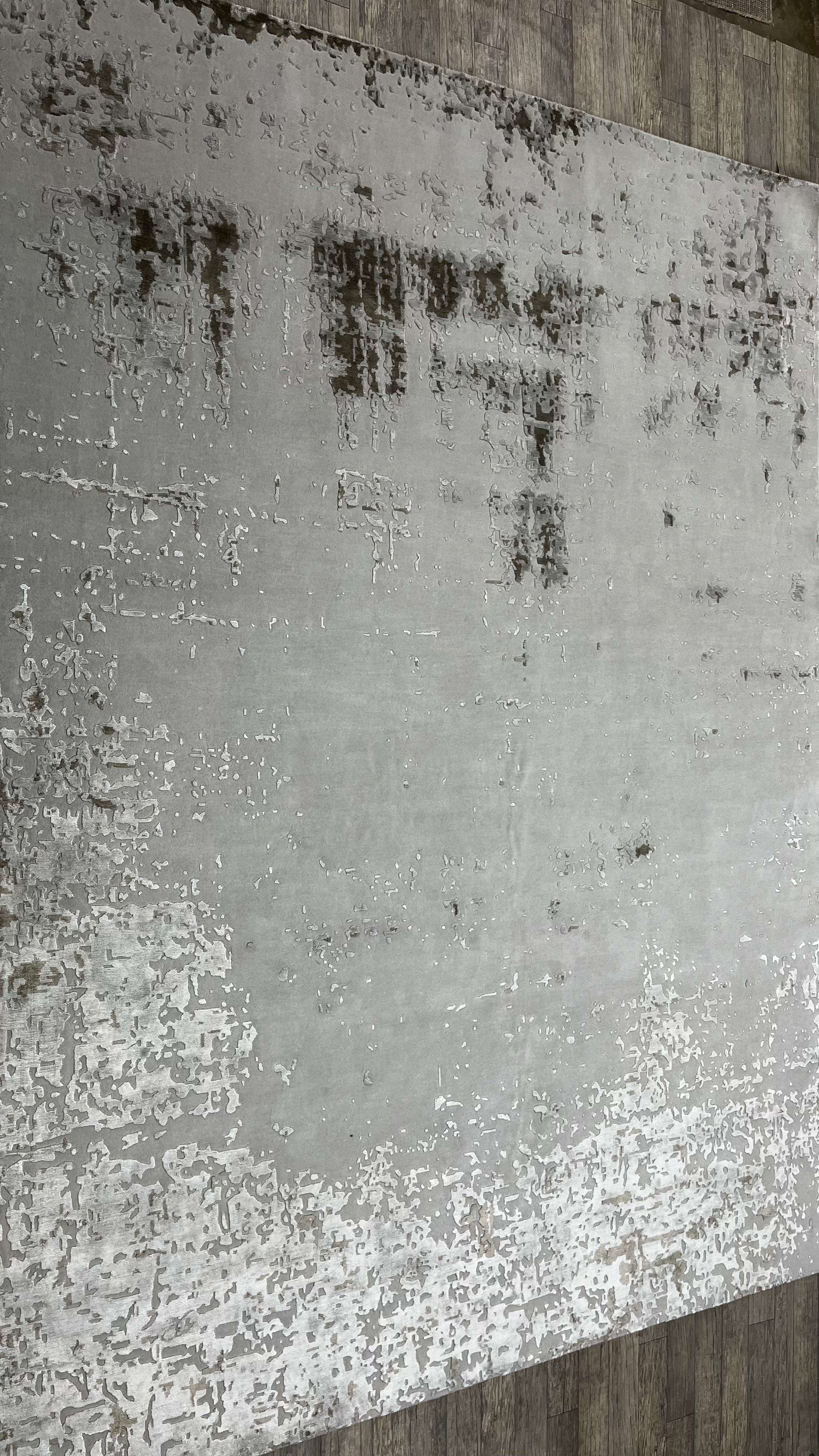 Silver Patina – Hand-knotted rug