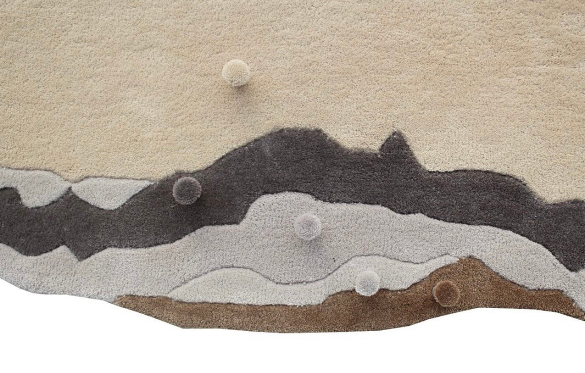 Earth Contour – Handgetufteter Teppich