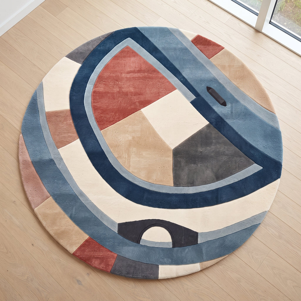 Amsterdam Canalways – Handgetufteter Designteppich