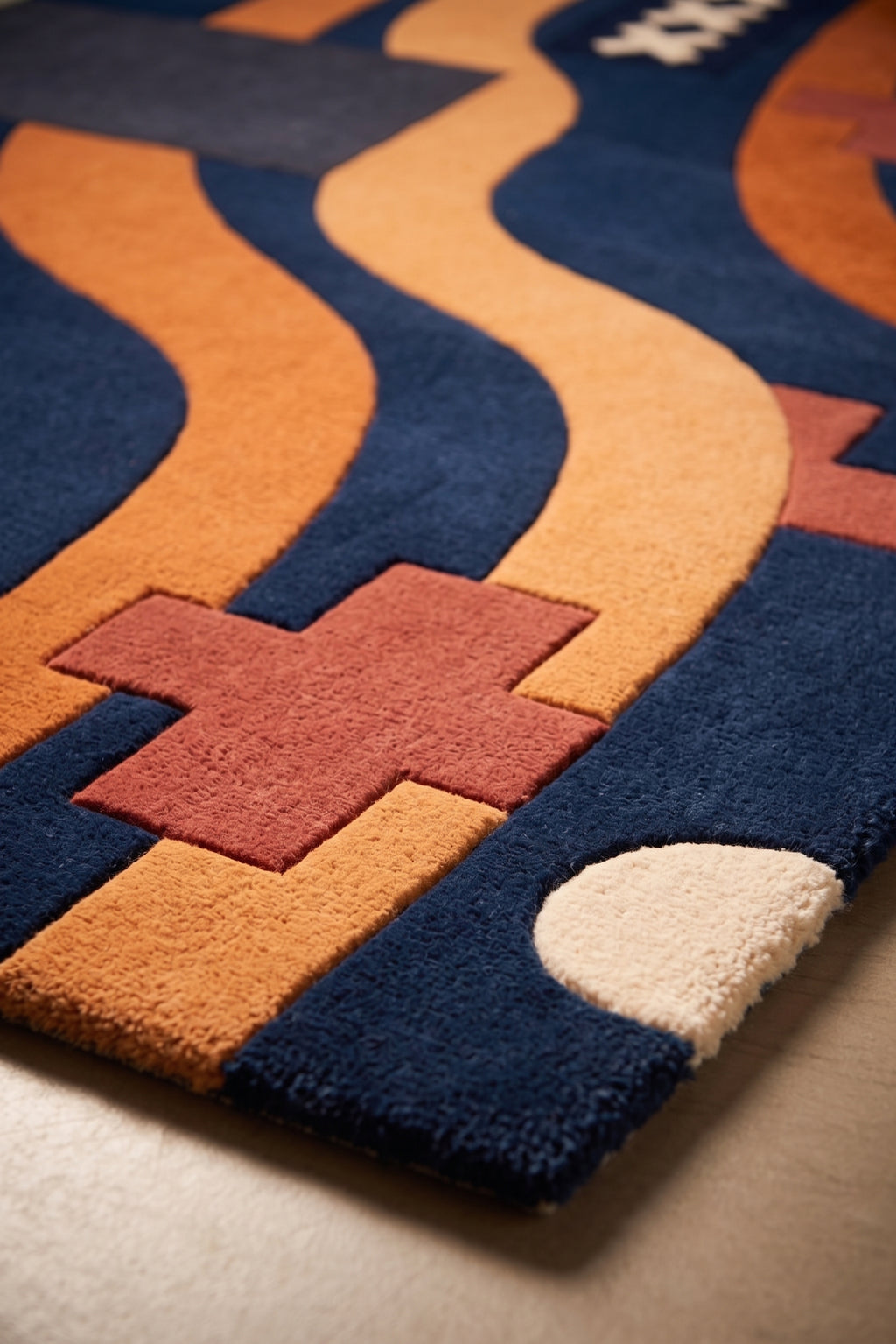 Amsterdam Graphic – Hand-tufted designer rug