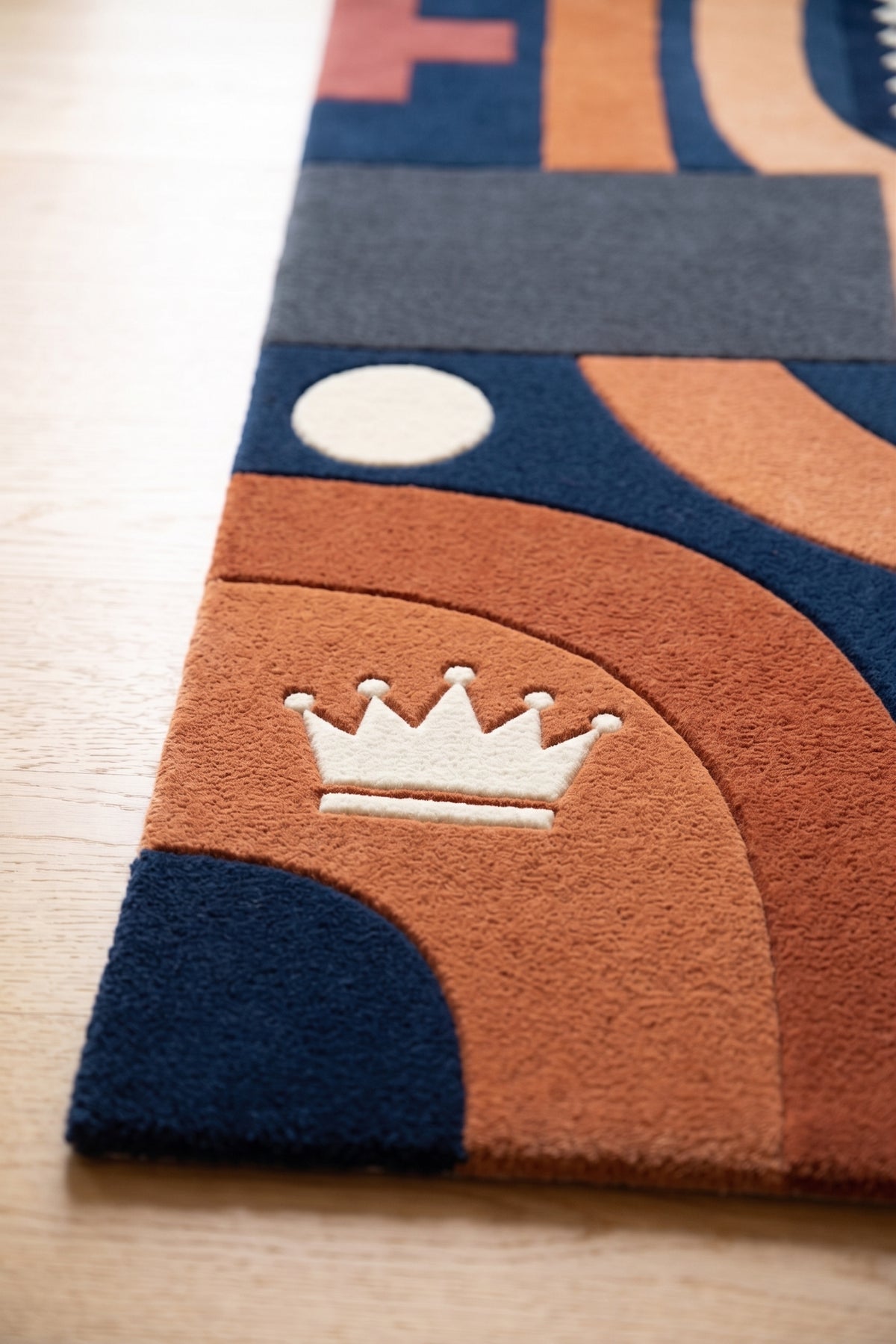 Amsterdam Graphic – Handgetufteter Designteppich