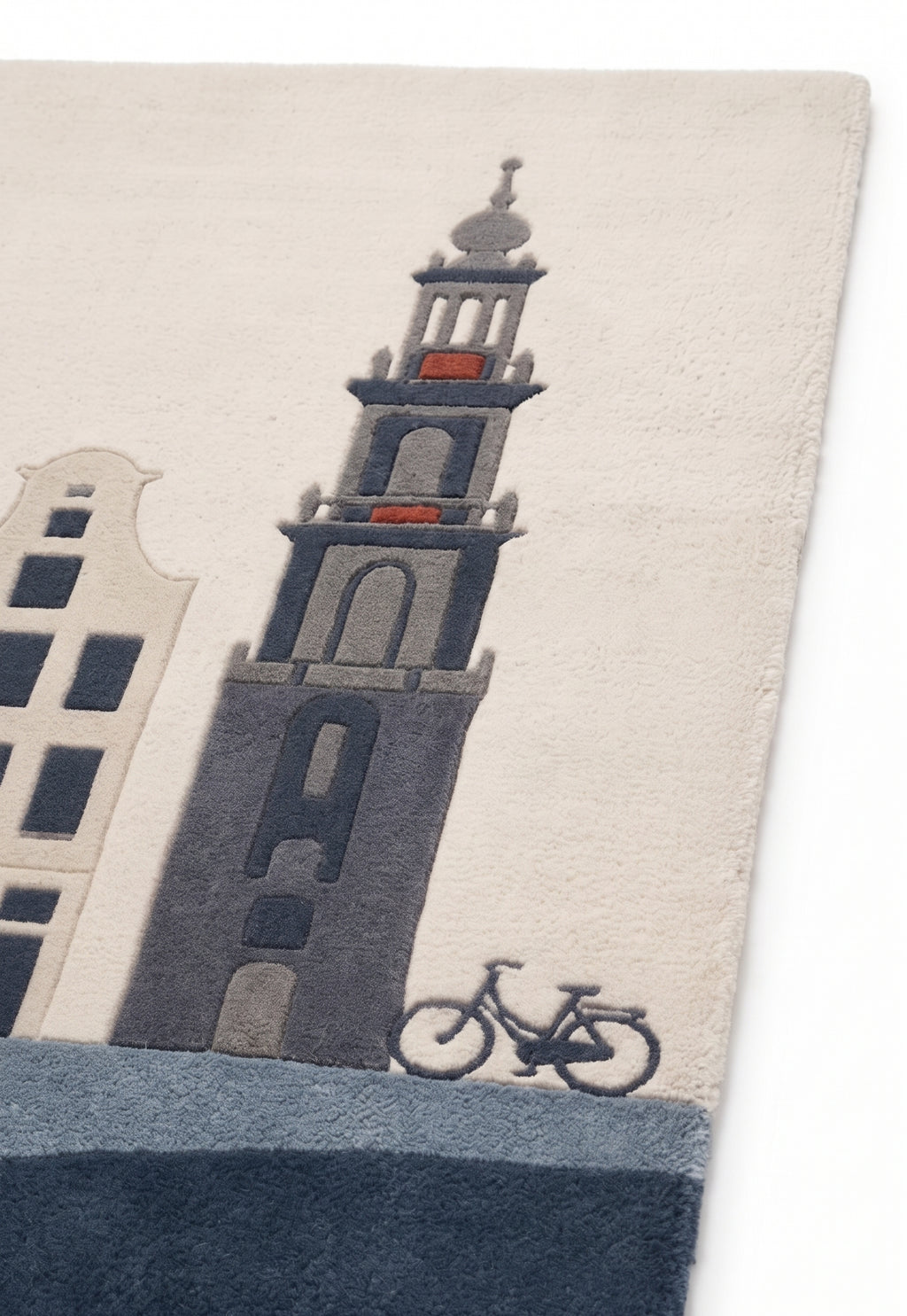 Amsterdam Reverie – Handgetufteter Designteppich