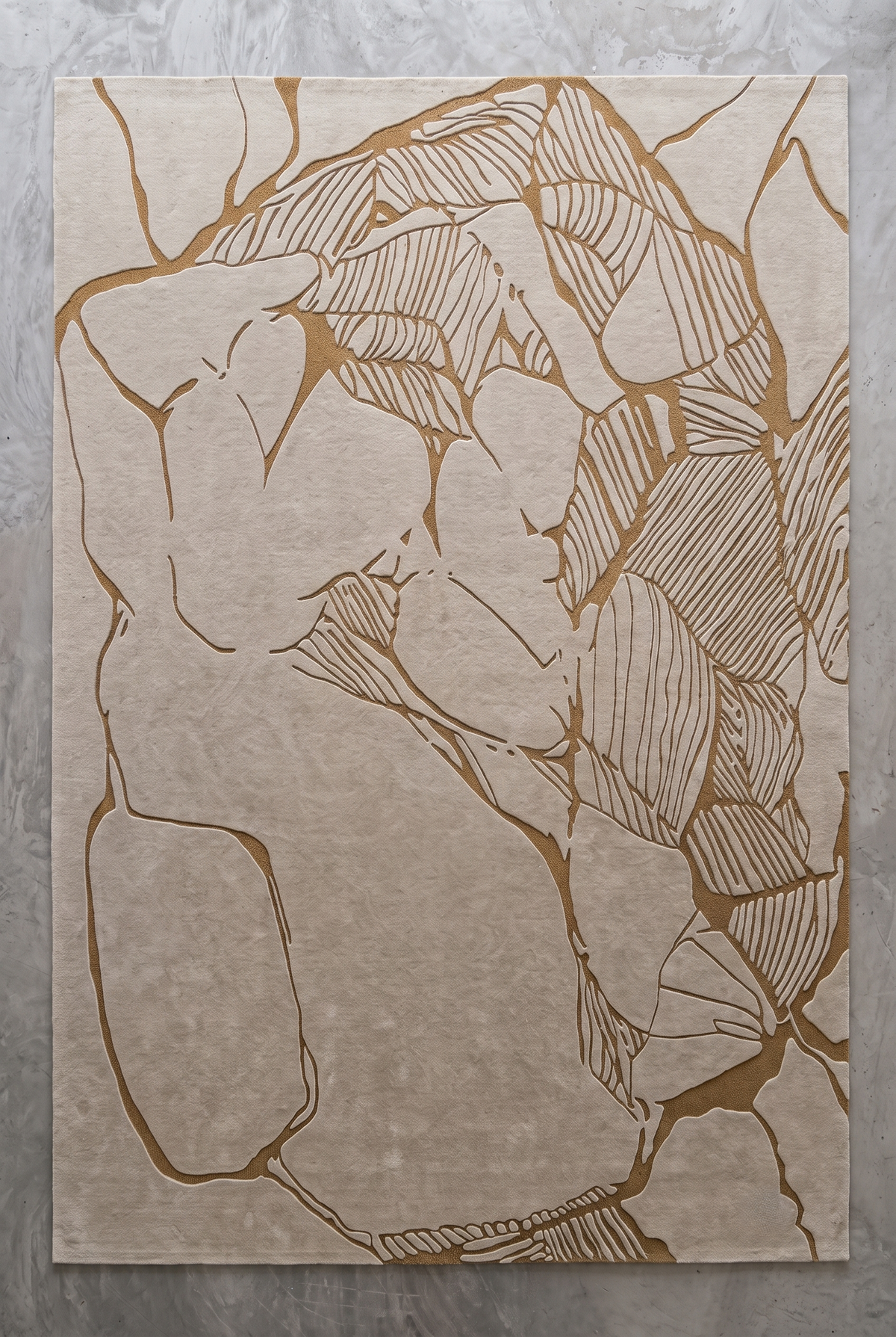 Botanical Flow – Handgetufteter Teppich