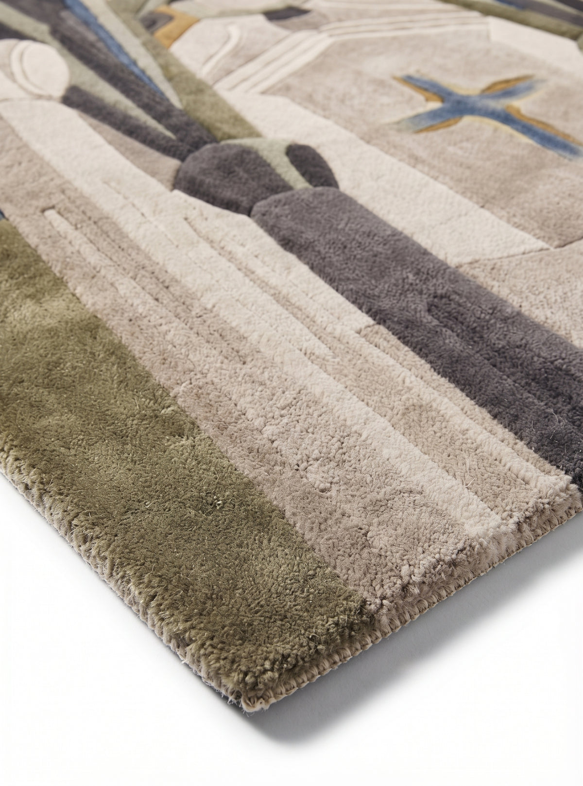 Barcelona Canopy – Handgetufteter Designteppich