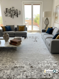 Silver Patina – Hand-knotted rug
